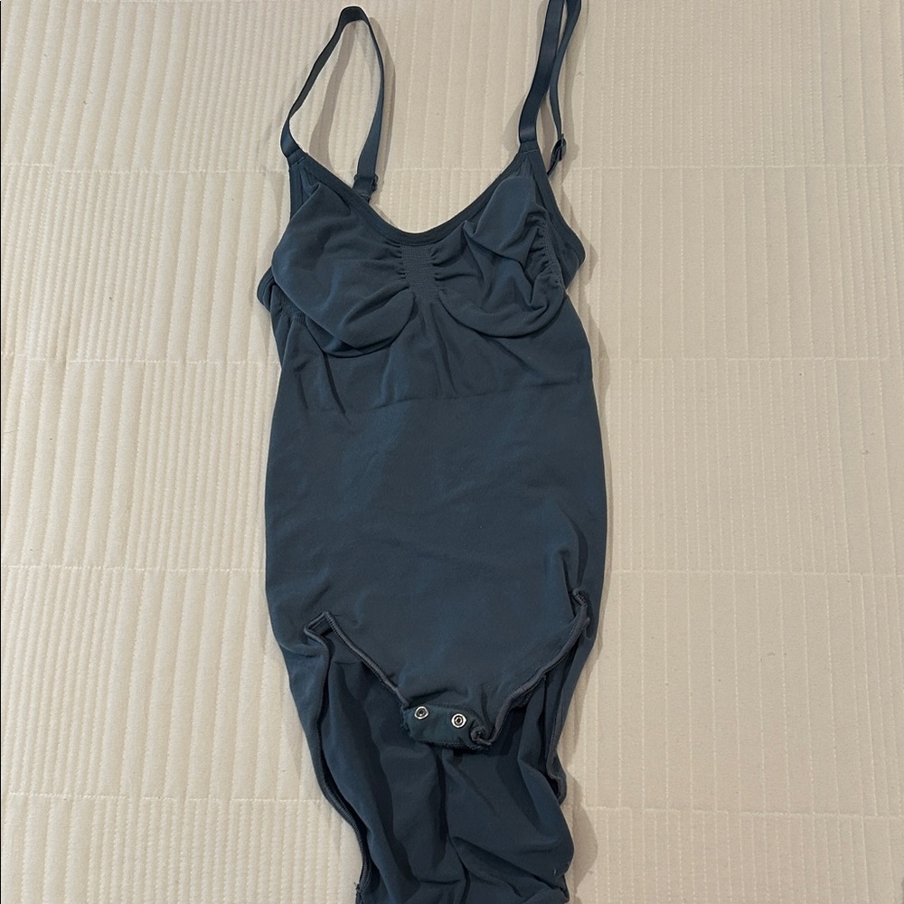 Skims blue bodysuit